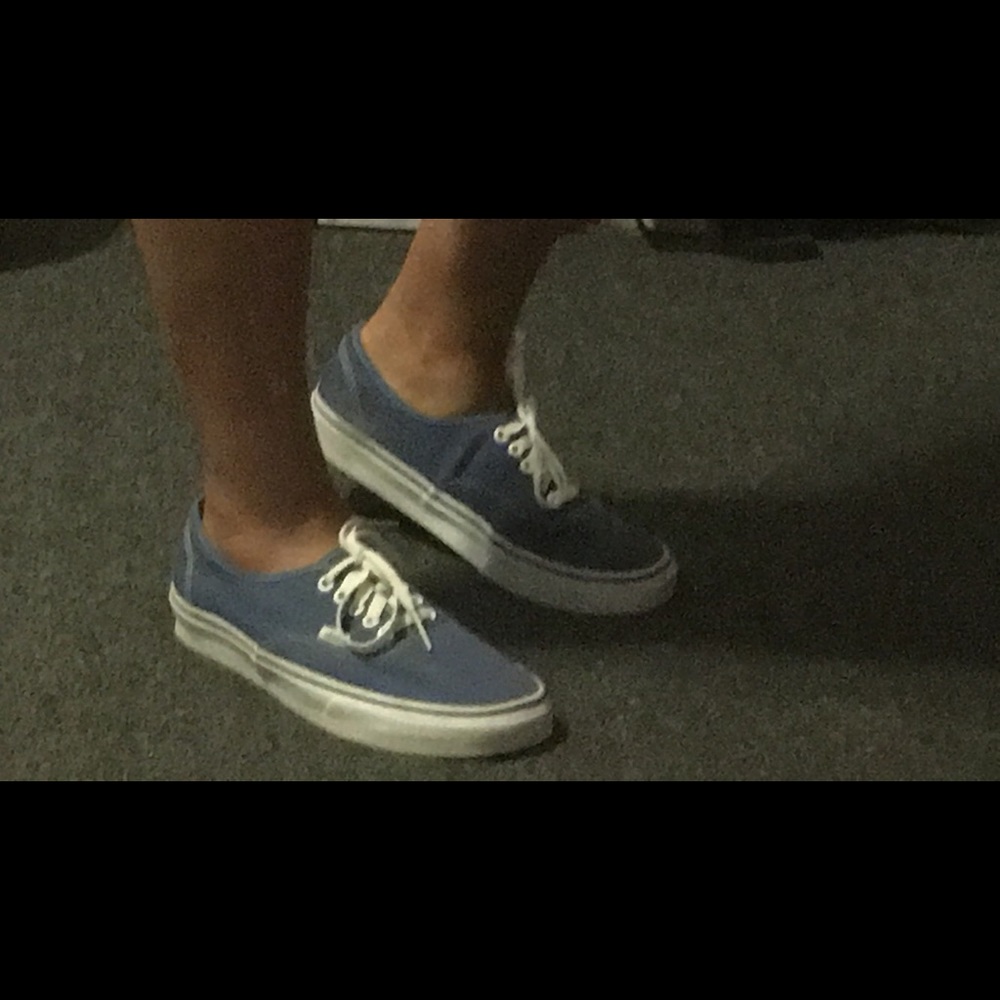 “Authentic” Blue Vans